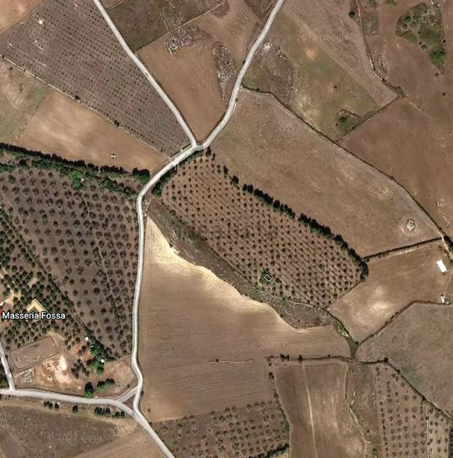 Terreno seminativo in collina, Acaya